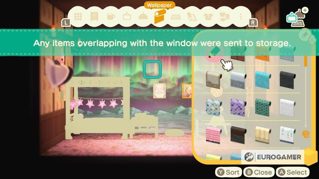 Bộ sưu tập pro decorating license acnh trong game Animal Crossing New